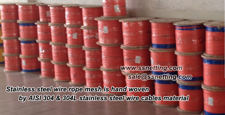 Stainless Steel Rope Mesh 304, 304L
