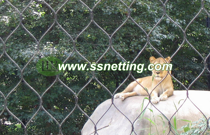 Stainless Steel Rope Wire Mesh for Animal Enclosure Netting