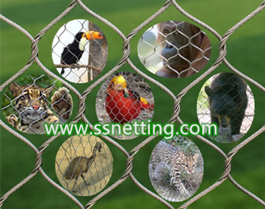 wire rope zoo netting design construction by liulin stainless steel zoo mesh manufacturer supply