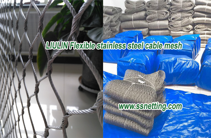 What is flexible stainless steel cable mesh?