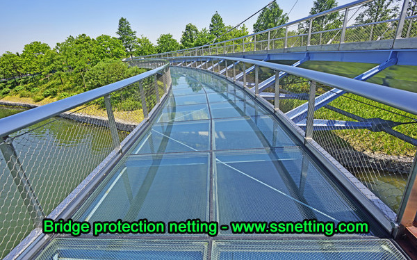 Stainless steel cable mesh for protection mesh