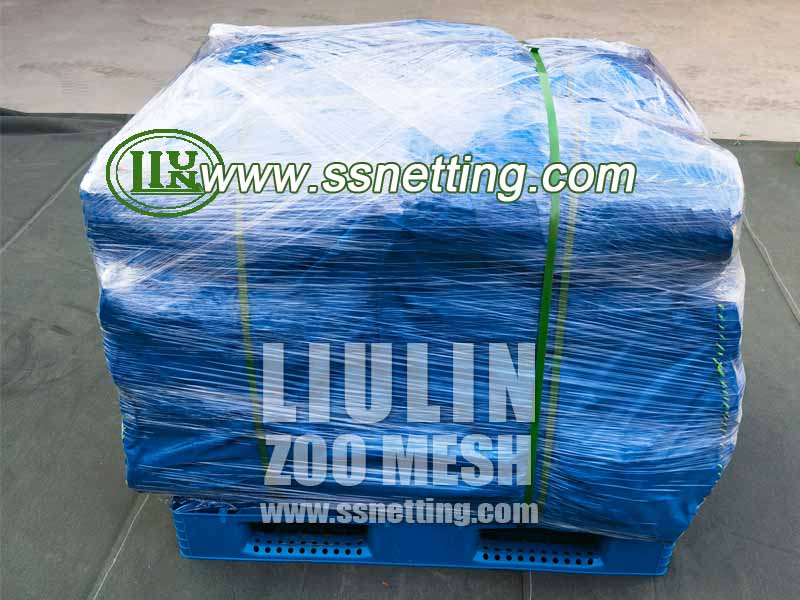 Hand-Woven Black Oxide Cable Netting Order Shipping